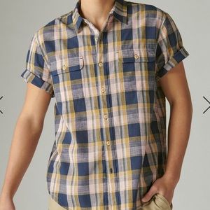 Lucky Brand Men’s Plaid Shirt Size XXL